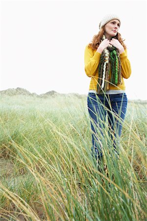 Woman in Field, Ireland Stock Photo - Rights-Managed, Code: 700-01694884