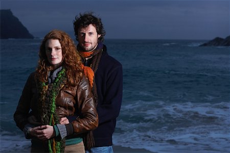 simsearch:700-01694883,k - Portrait of Couple on Beach, Ireland Stock Photo - Rights-Managed, Code: 700-01694951