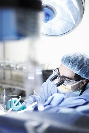 Doctor Performing Open Heart Surgery Stock Photo - Rights-Managed, Code: 700-01716549