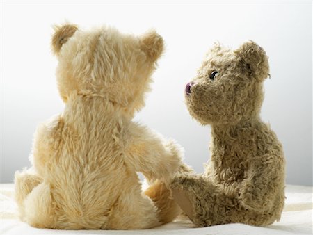 stofftier - Zwei Teddybären Stockbilder - Lizenzpflichtiges, Bildnummer: 700-01716554