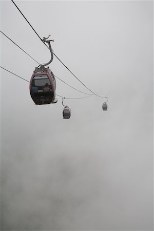 suspension cable - Cable Cars Crossing Mount Machincang, Langkawi Island, Malaysia Stock Photo - Rights-Managed, Code: 700-01716729