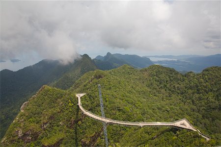 simsearch:700-03805295,k - Skybridge, Mount Machincang, Langkawi Island, Malaysia Foto de stock - Con derechos protegidos, Código: 700-01716731