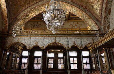 Interior of Topkapi Palace, Istanbul, Turkey Foto de stock - Con derechos protegidos, Código: 700-01717055