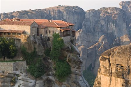 Varlaam Monastery in Meteora, Greece Fotografie stock - Rights-Managed, Codice: 700-01717721