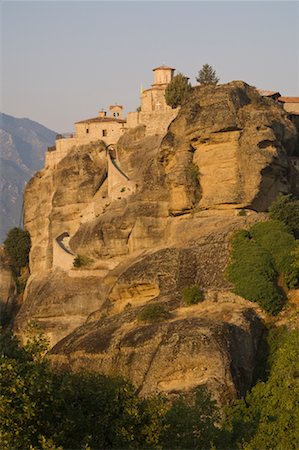 Varlaam Monastery in Meteora, Greece Fotografie stock - Rights-Managed, Codice: 700-01717723