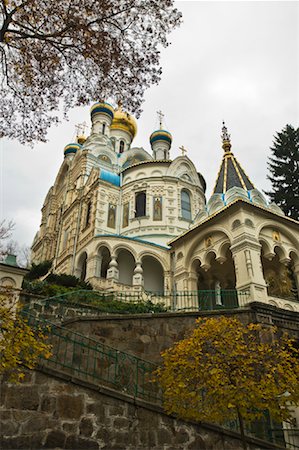 Petrus and Paulus Church, Karlovy Vary, Czech Republic Foto de stock - Direito Controlado, Número: 700-01742863