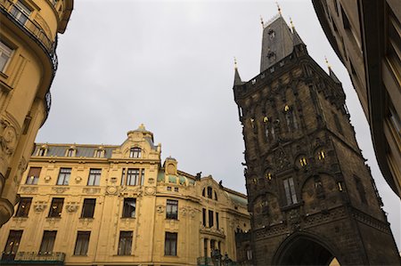 simsearch:700-01742853,k - Powder Tower, Prague, Czech Republic Stock Photo - Rights-Managed, Code: 700-01742907