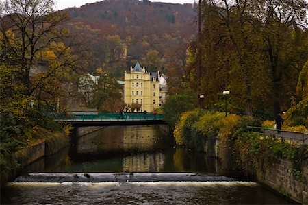 Castle in Karlovy Vary, Czech Republic Foto de stock - Direito Controlado, Número: 700-01742915