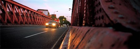 Car on Bridge, London, England Stock Photo - Rights-Managed, Code: 700-01764314