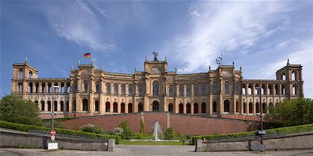 parliament building - Maximilianeum, Munich, Allemagne Photographie de stock - Rights-Managed, Code: 700-01764790