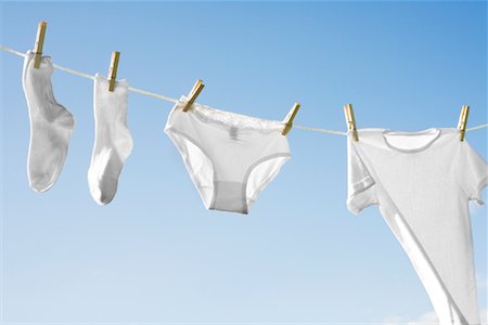 simsearch:700-03738980,k - Laundry on Clothesline Stock Photo - Rights-Managed, Code: 700-01787512