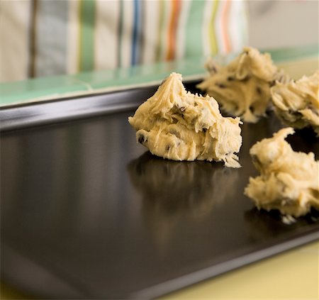 pastella - Close-up of Cookie Dough Fotografie stock - Rights-Managed, Codice: 700-01787523