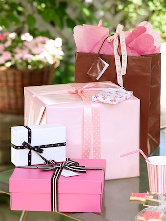 Birthday Presents Stock Photo - Rights-Managed, Code: 700-01787615