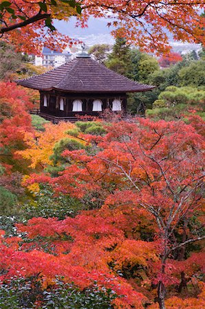 Garden at Ginkaku-ji Temple, Kyoto, Kansai, Honshu, Japan Stock Photo - Rights-Managed, Code: 700-01788016