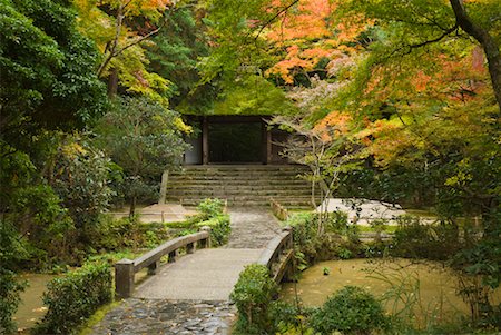 Temple Honen-in, Kyoto, Japon Photographie de stock - Rights-Managed, Code: 700-01788042