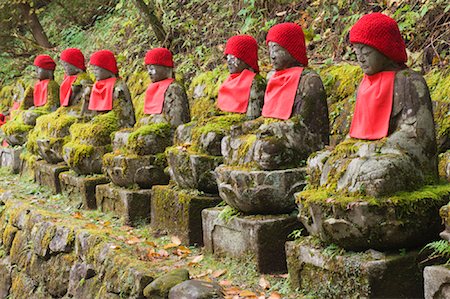 east asian artwork - Narabjizo, Nikko, Japan Stock Photo - Rights-Managed, Code: 700-01788076