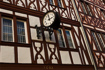 Half Timber House, Trier, Germany Foto de stock - Direito Controlado, Número: 700-01788507