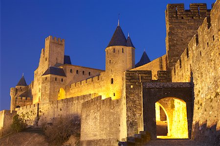 Carcassonne, Languedoc, France Stock Photo - Rights-Managed, Code: 700-01788641