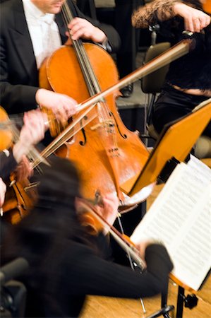 Concert de musique classique, Instruments à cordes Photographie de stock - Rights-Managed, Code: 700-01790144