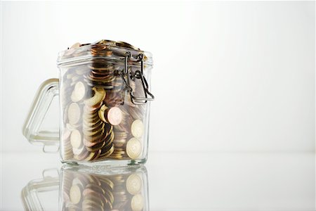 Container Full of Coins Foto de stock - Con derechos protegidos, Código: 700-01792583