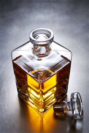 scotch glass - Still Life of Decantor Stock Photo - Rights-Managed, Code: 700-01837716