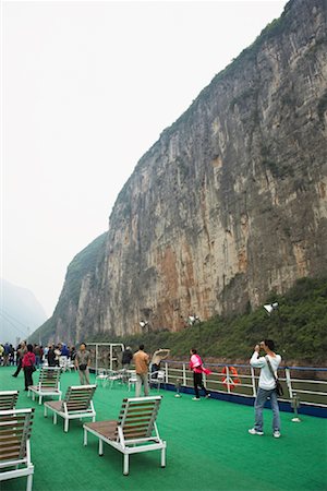 Cruise Ship, Yangtze River, China Fotografie stock - Rights-Managed, Codice: 700-01837748