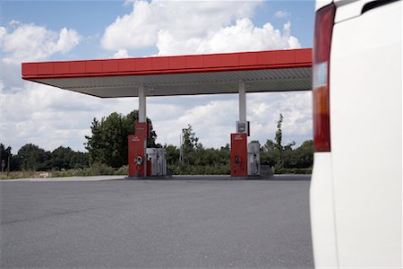 Gasoline Station, Wismar, Mecklenburg-Vorpommern, Germany Stock Photo - Rights-Managed, Code: 700-01837838