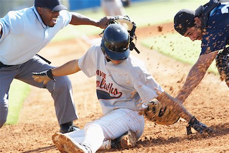 Baseball Game Stock Photo - Rights-Managed, Code: 700-01838395