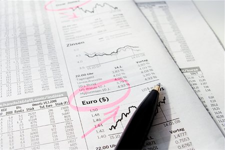 statistic finance - Financial Pages Stock Photo - Rights-Managed, Code: 700-01838504