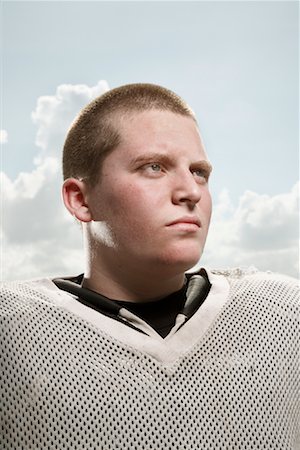 Portrait of Football Player Stock Photo - Rights-Managed, Code: 700-01878646