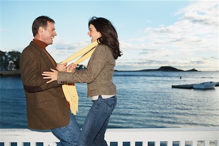 simsearch:700-01878670,k - Couple Having Fun Outdoors Stock Photo - Rights-Managed, Code: 700-01878670