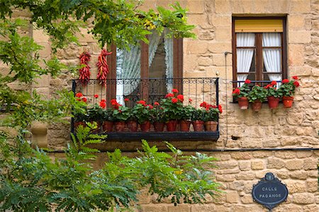 french doors not people - Window and Balcony, Haro, La Rioja, Spain Stock Photo - Rights-Managed, Code: 700-01879734