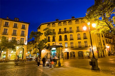 spain square - Plaza Mayor, Segovia, Segovia Province, Castilla y Leon, Spain Stock Photo - Rights-Managed, Code: 700-01879783