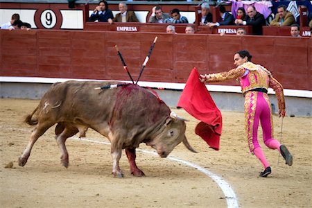 postura - Bullfighting, Plaza de Toros de las Ventas, Madrid, Spain Foto de stock - Con derechos protegidos, Código: 700-01879828