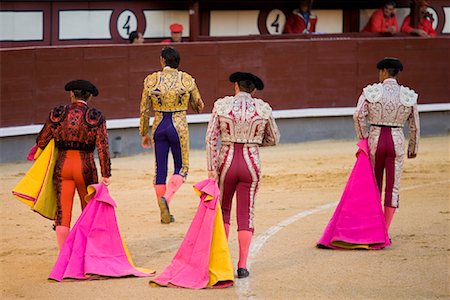 stierkampfarena - Stierkämpfer, Plaza de Toros de Las Ventas, Madrid, Spanien Stockbilder - Lizenzpflichtiges, Bildnummer: 700-01879820