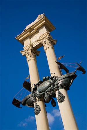 Monument à Christophe Colomb, Séville, Espagne Photographie de stock - Rights-Managed, Code: 700-01879861