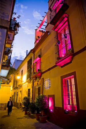 sevilla - Buildings and Street, Seville, Spain Foto de stock - Con derechos protegidos, Código: 700-01879873