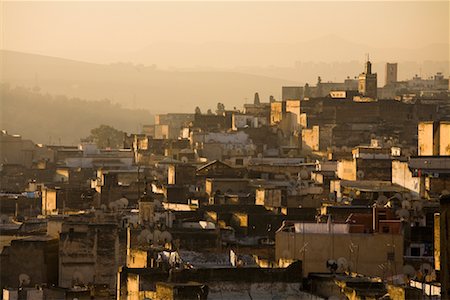 fez - Overview of City, Fez, Morocco Foto de stock - Con derechos protegidos, Código: 700-01879890