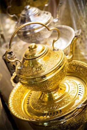 Close-up of Teapot, Medina of Fez, Morocco Foto de stock - Con derechos protegidos, Código: 700-01879912