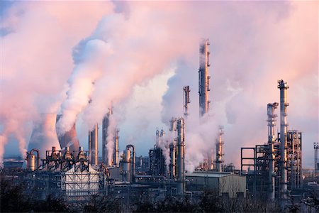 environment gas - Petrochemical Plant, West Lothian, Grangemouth, Scotland Stock Photo - Rights-Managed, Code: 700-01880378