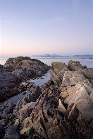Rocky Shoreline, Ardnamurchan, Argyll and Bute, Scotland Stock Photo - Rights-Managed, Code: 700-01880405