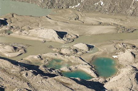 river bed - Riverbed dans le Land de Salzbourg, Autriche Photographie de stock - Rights-Managed, Code: 700-01954496