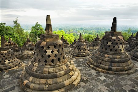 Borobudur Temple, Magelang, Kedu Plain, Central Java, Java, Indonesia Stock Photo - Rights-Managed, Code: 700-01954911