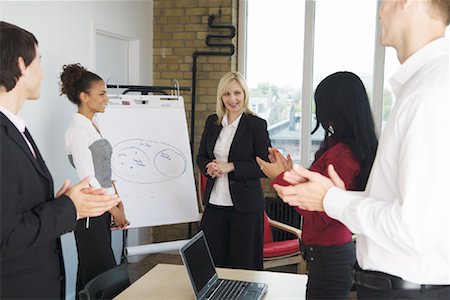 Business People in Meeting Foto de stock - Con derechos protegidos, Código: 700-01955611