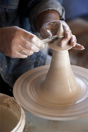 Potter Working in Studio, Ephesus, Turkey Stock Photo - Rights-Managed, Code: 700-01955667