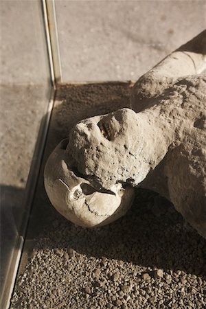 Volcano Eruption Victim, Pompeii, Italy Foto de stock - Con derechos protegidos, Código: 700-01955703