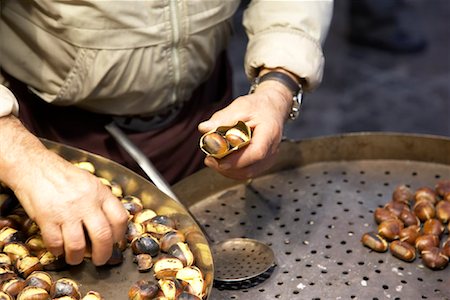 Chestnut Vendor, Rome, Italy Stock Photo - Rights-Managed, Code: 700-01955737