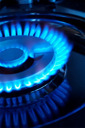 Close-up of Gas Stove Stock Photo - Rights-Managed, Code: 700-01955768
