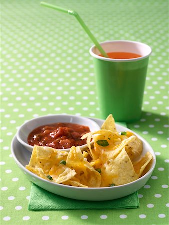 Nachos and Cheese Stock Photo - Rights-Managed, Code: 700-01955803