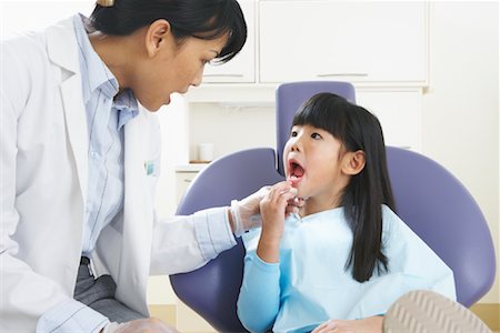 dental work - Girl at Dentist Stock Photo - Rights-Managed, Code: 700-01992992